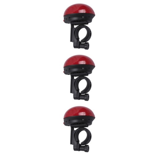 Red mushroom shaped handlebar - red,