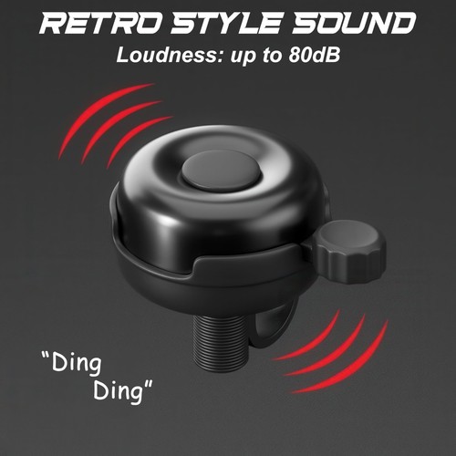 Traditional bike bell fits - bike, bell.
