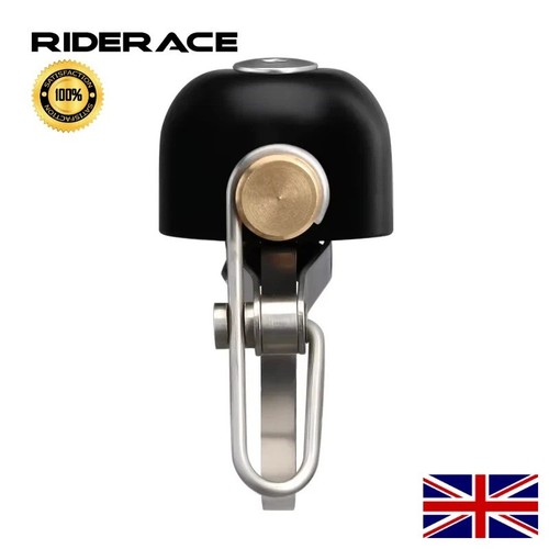 Black mini bicycle bell - black, ring