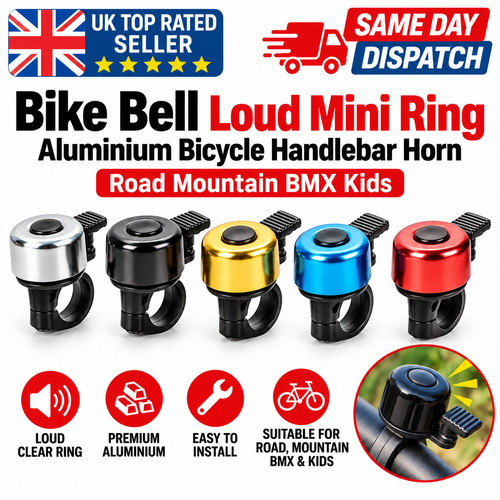 Bike bell loud mini ring - bike,