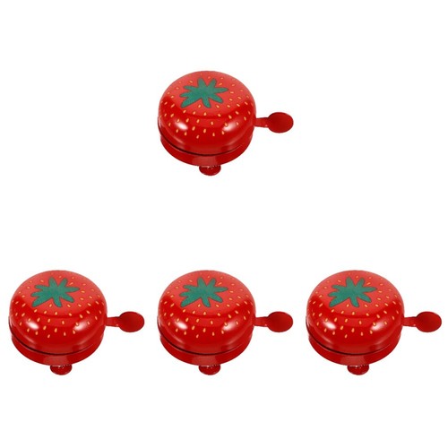 Red bike bell for kids - red,